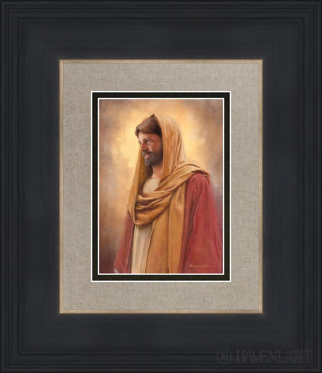 Our Master Open Edition Print / 5 X 7 Black 12 3/4 14 Art