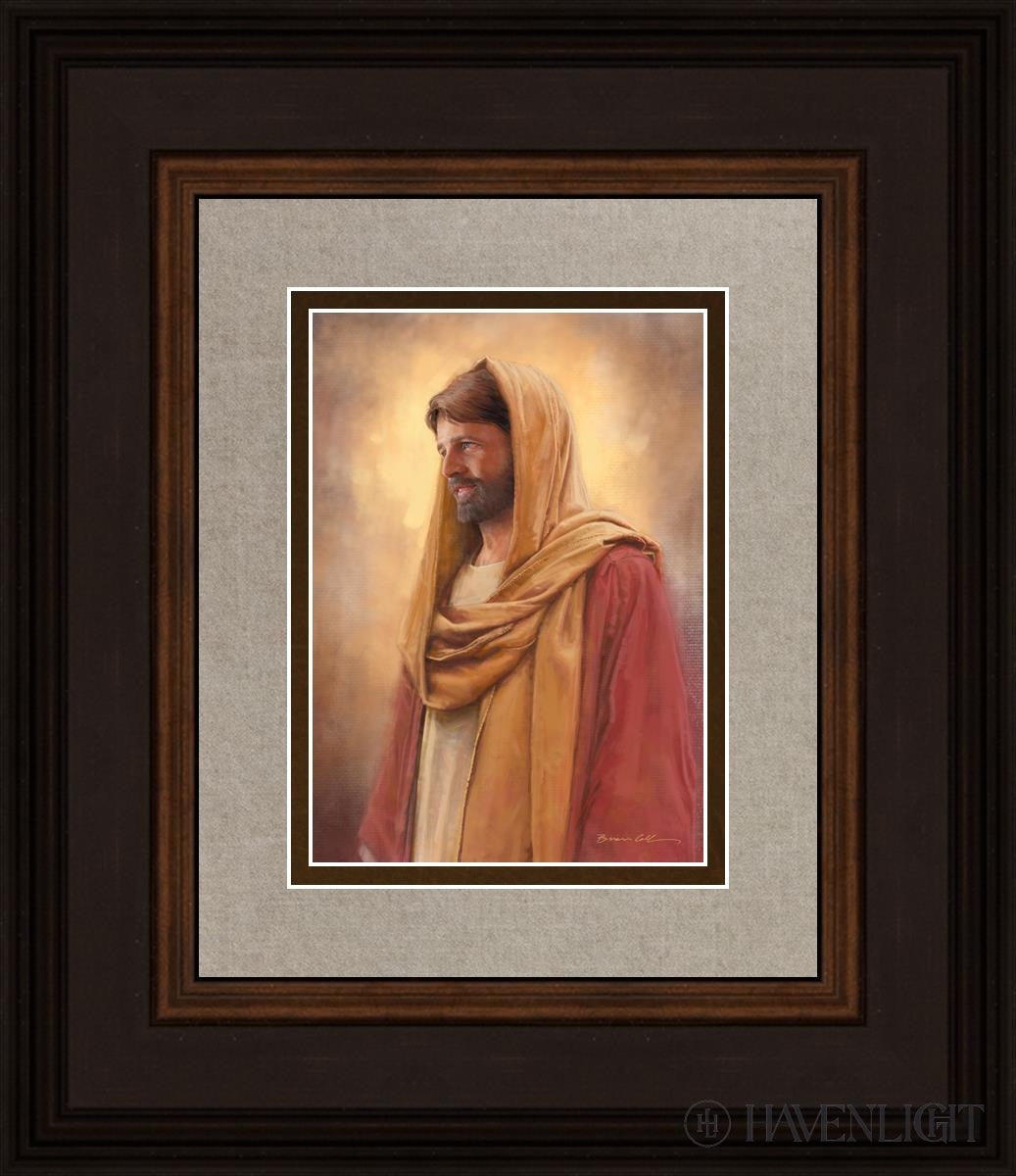 Our Master Open Edition Print / 5 X 7 Brown 12 3/4 14 Art