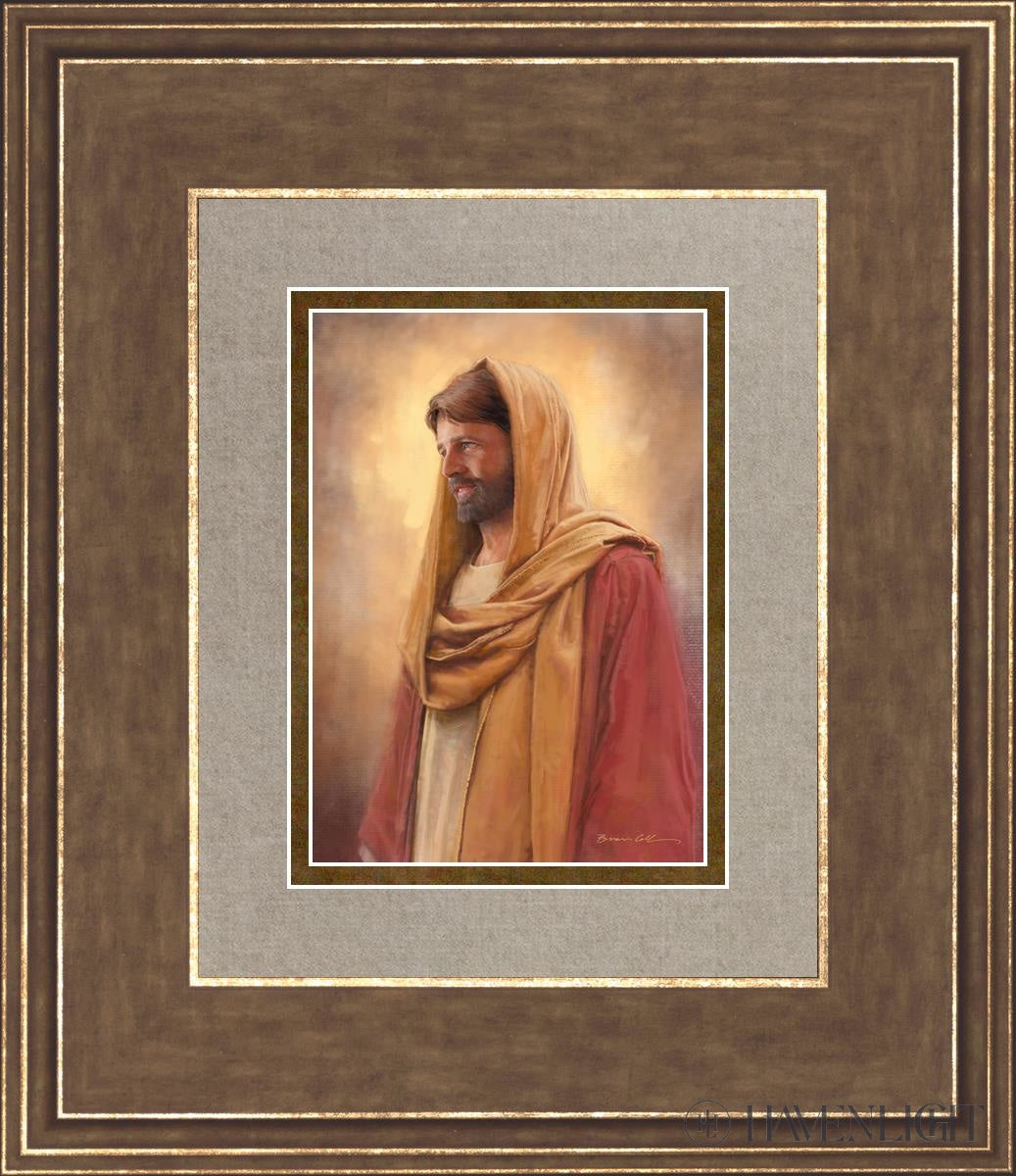 Our Master Open Edition Print / 5 X 7 Gold 12 3/4 14 Art