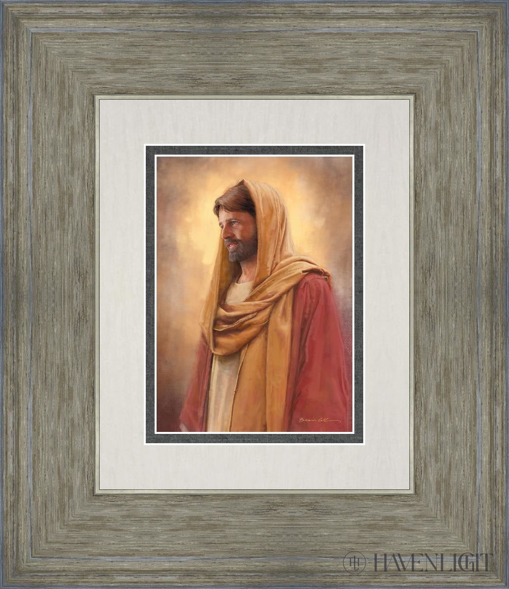 Our Master Open Edition Print / 5 X 7 Gray 12 3/4 14 Art