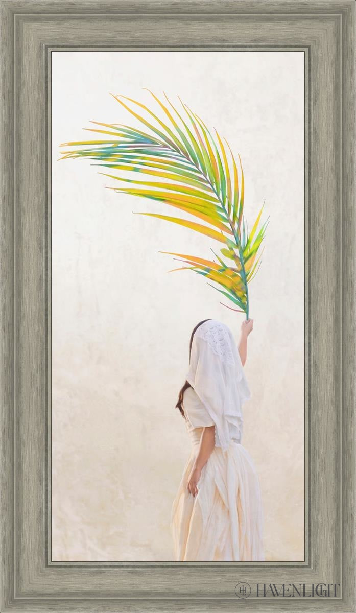 Palm Sunday Open Edition Canvas / 15 X 30 Gray 20 3/4 35 Art