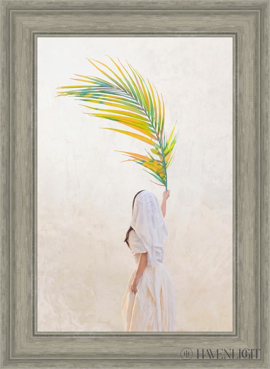 Palm Sunday Open Edition Canvas / 16 X 24 Gray 21 3/4 29 Art