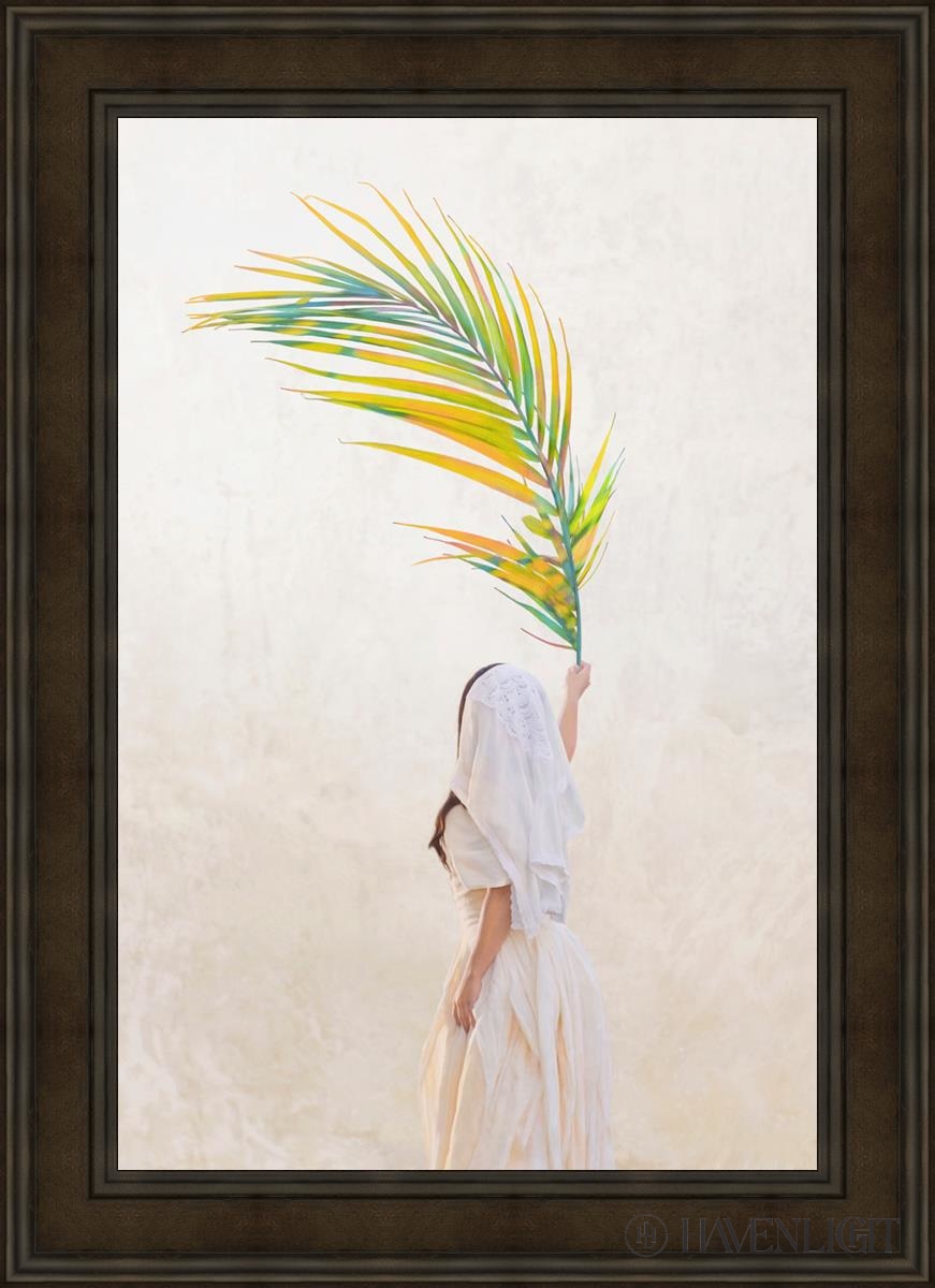 Palm Sunday Open Edition Canvas / 24 X 36 Brown 31 3/4 43 Art