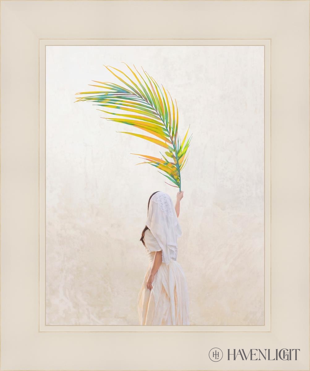 Palm Sunday Open Edition Print / 11 X 14 White 15 1/4 18 Art