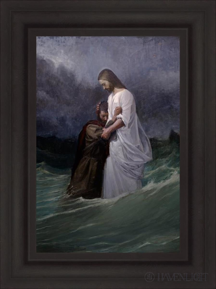 Peters Faith In Christ Open Edition Canvas / 16 X 24 Brown 23 3/4 31 Art
