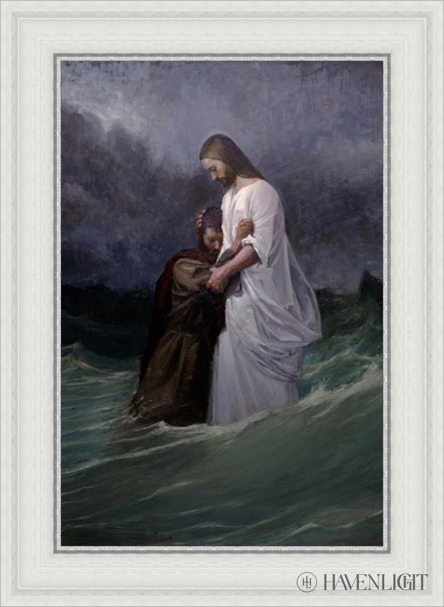 Peters Faith In Christ Open Edition Canvas / 16 X 24 White 21 3/4 29 Art