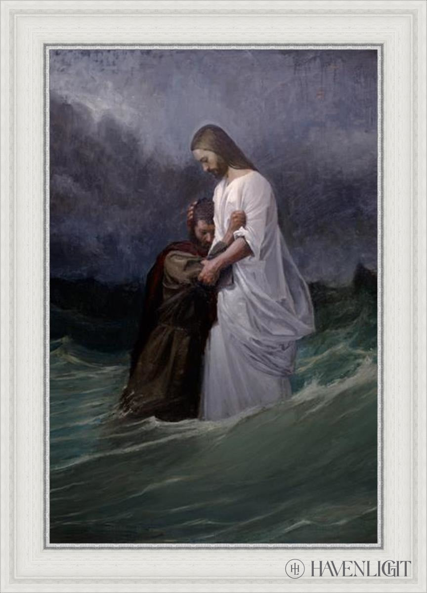 Peters Faith In Christ Open Edition Canvas / 20 X 30 White 25 3/4 35 Art