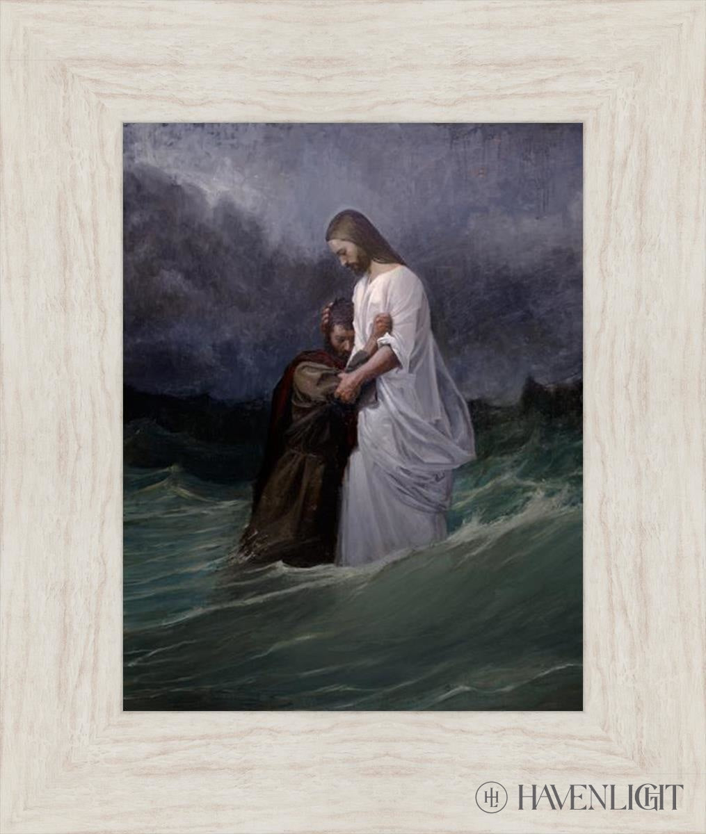 Peters Faith In Christ Open Edition Print / 11 X 14 Ivory 16 1/2 19 Art