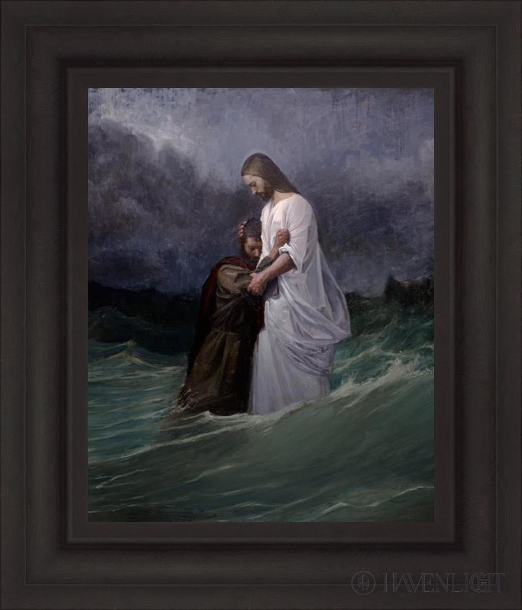 Peters Faith In Christ Open Edition Print / 16 X 20 Brown 23 3/4 27 Art