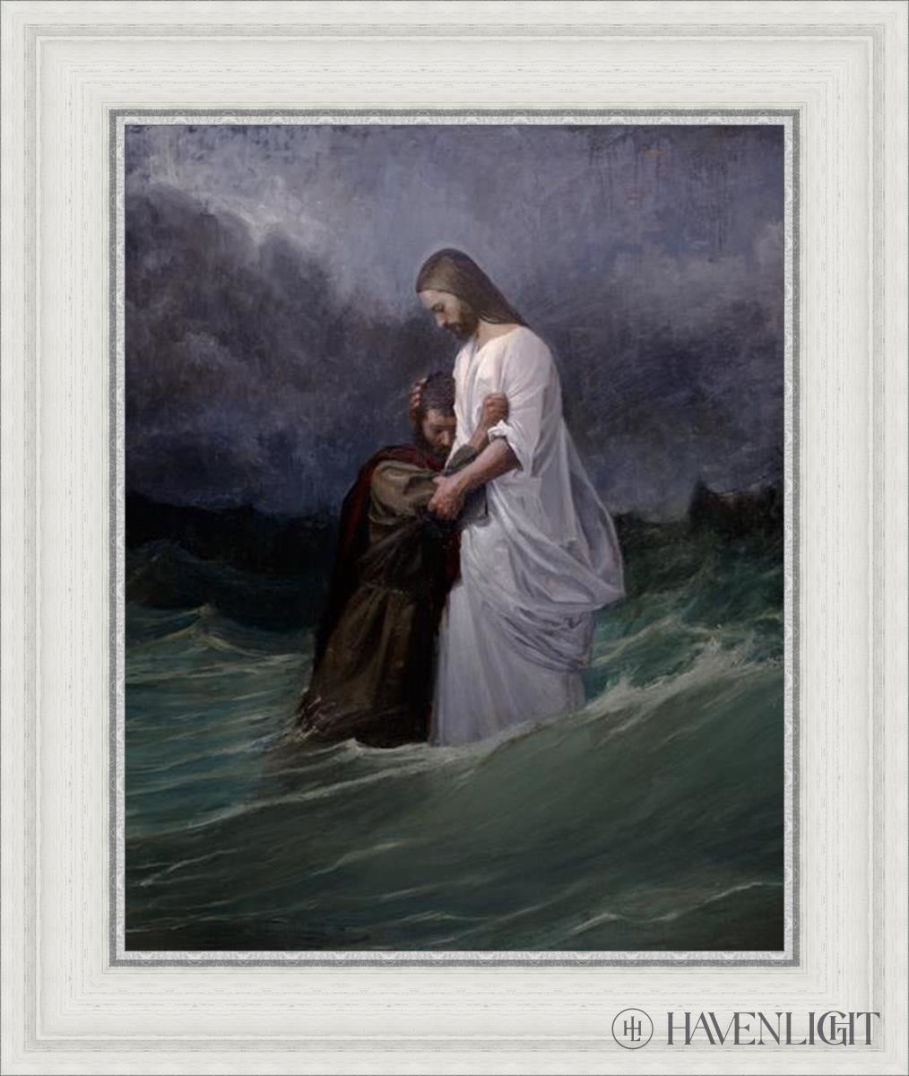Peters Faith In Christ Open Edition Print / 16 X 20 White 21 3/4 25 Art