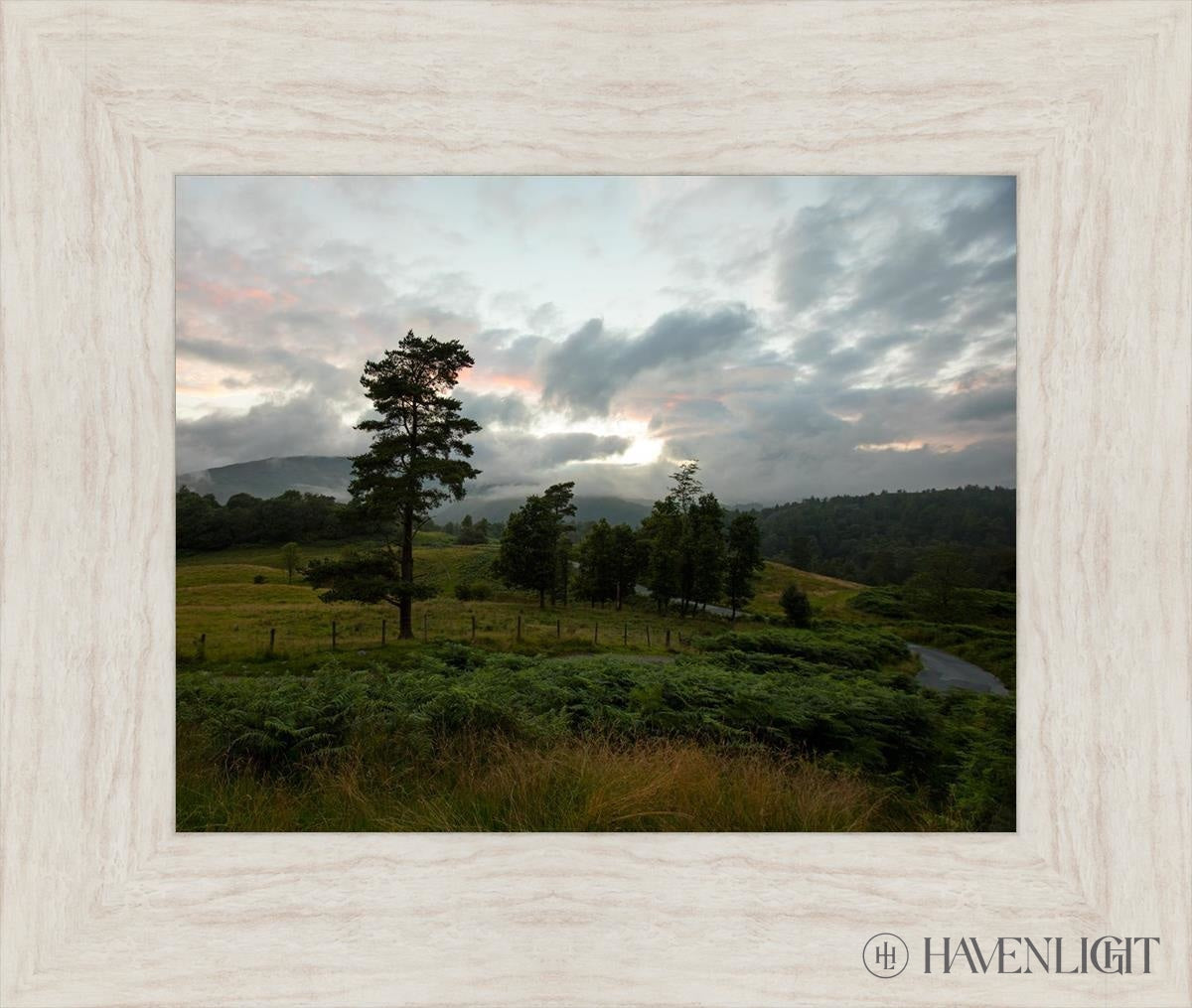 Plate 3 - Tarn Hows Above Ambleside Open Edition Print / 14 X 11 Ivory 19 1/2 16 Art