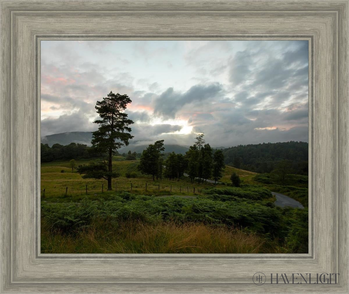 Plate 3 - Tarn Hows Above Ambleside Open Edition Print / 20 X 16 Gray 25 3/4 21 Art