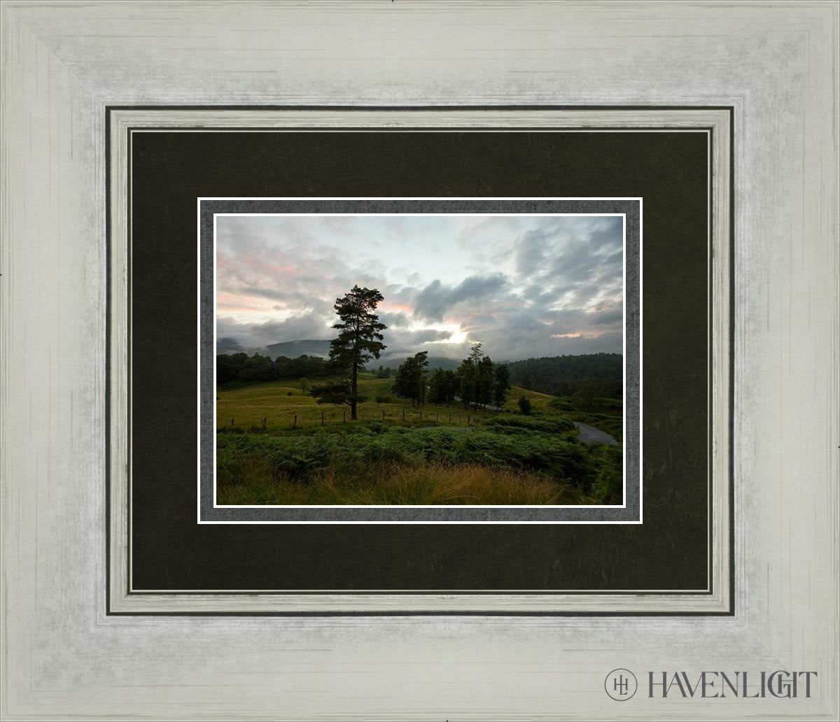 Plate 3 - Tarn Hows Above Ambleside Open Edition Print / 7 X 5 Silver 14 1/4 12 Art
