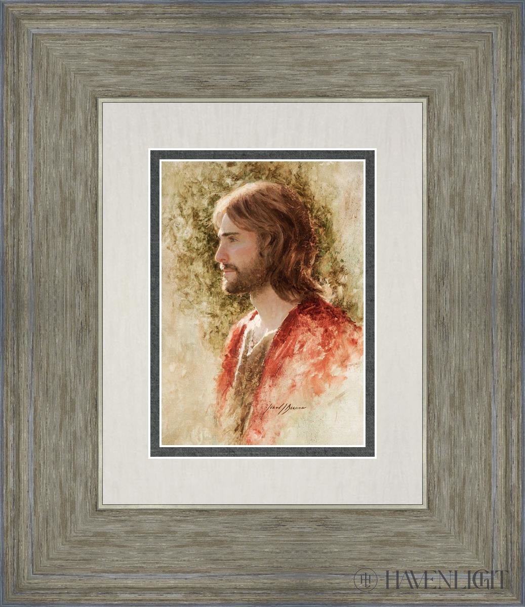 Prince Of Peace Open Edition Print / 5 X 7 Gray 12 3/4 14 Art