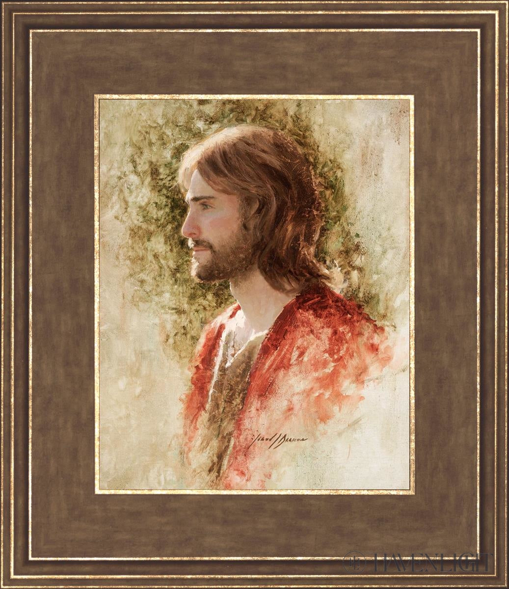 Prince Of Peace Open Edition Print / 8 X 10 Gold 12 3/4 14 Art