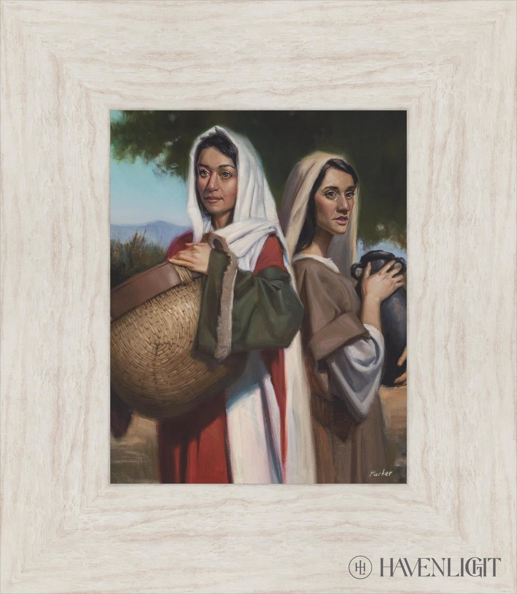 Rachel And Leah Open Edition Print / 8 X 10 Ivory 13 1/2 15 Art