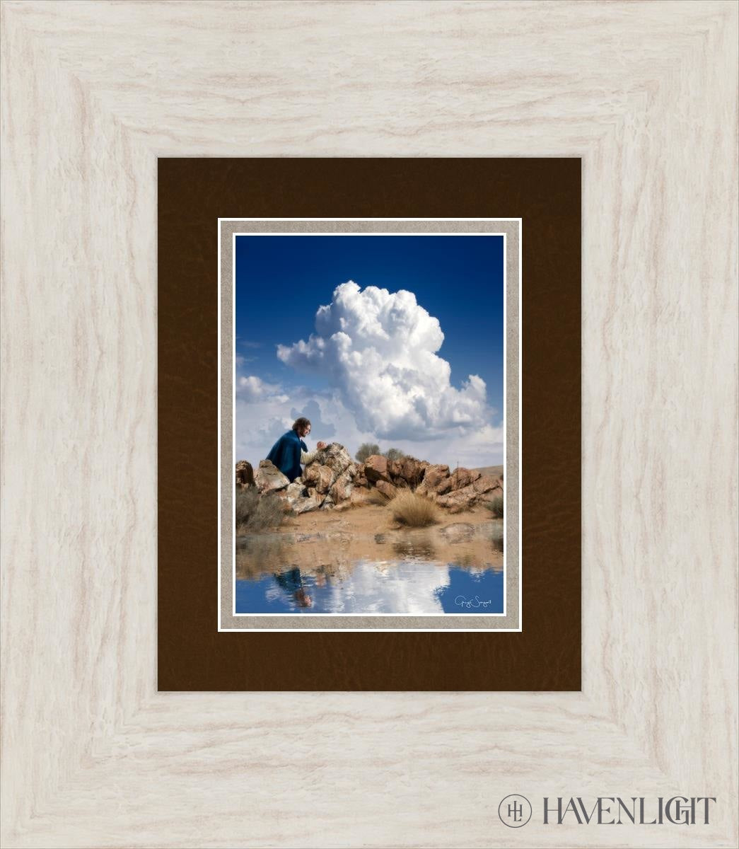 Reflections Of Christ Open Edition Print / 5 X 7 Ivory 13 1/2 15 Art