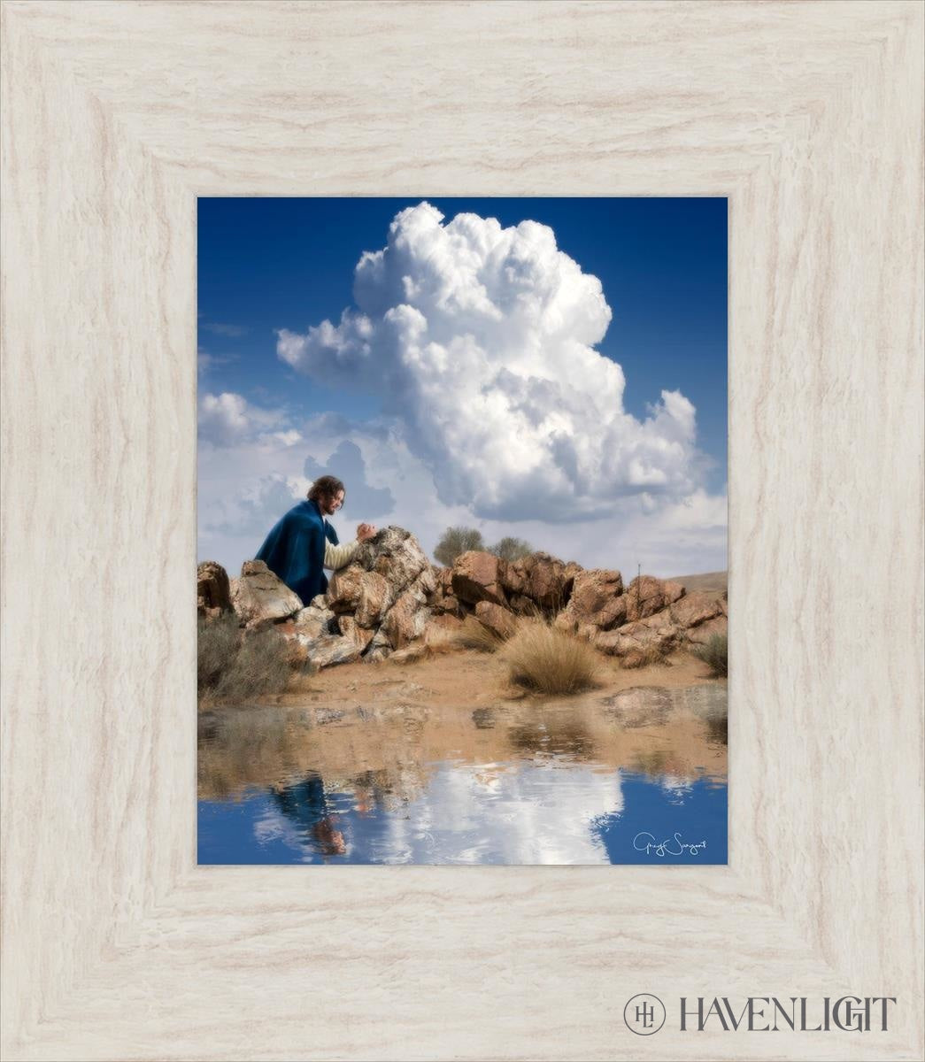 Reflections Of Christ Open Edition Print / 8 X 10 Ivory 13 1/2 15 Art