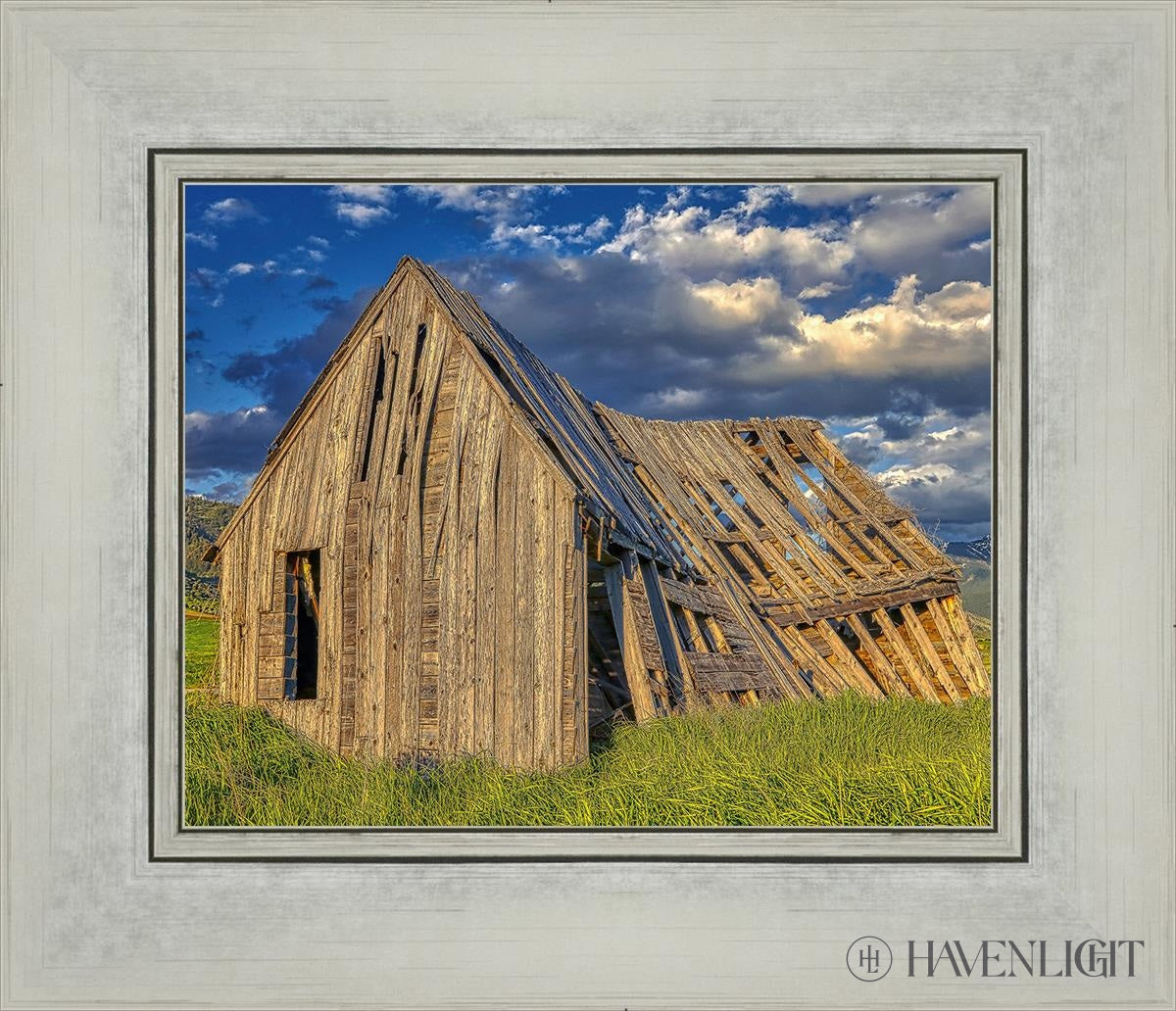 Rustic Barn Near Tetons Wyoming Open Edition Print / 10 X 8 Silver 14 1/4 12 Art