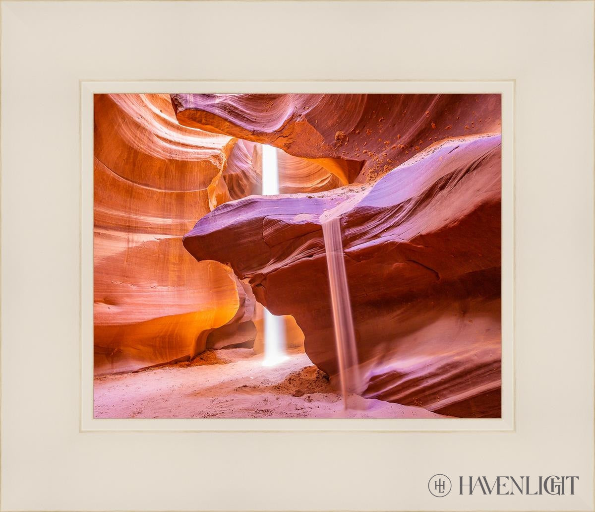 Sacred Corridors Of Ancient Antelope Canyon Arizona Open Edition Print / 10 X 8 White 14 1/4 12 Art