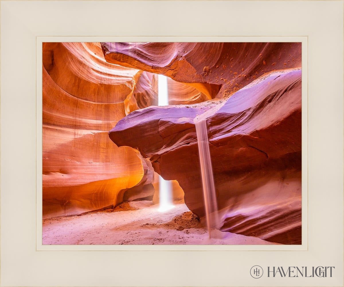 Sacred Corridors Of Ancient Antelope Canyon Arizona Open Edition Print / 14 X 11 White 18 1/4 15 Art
