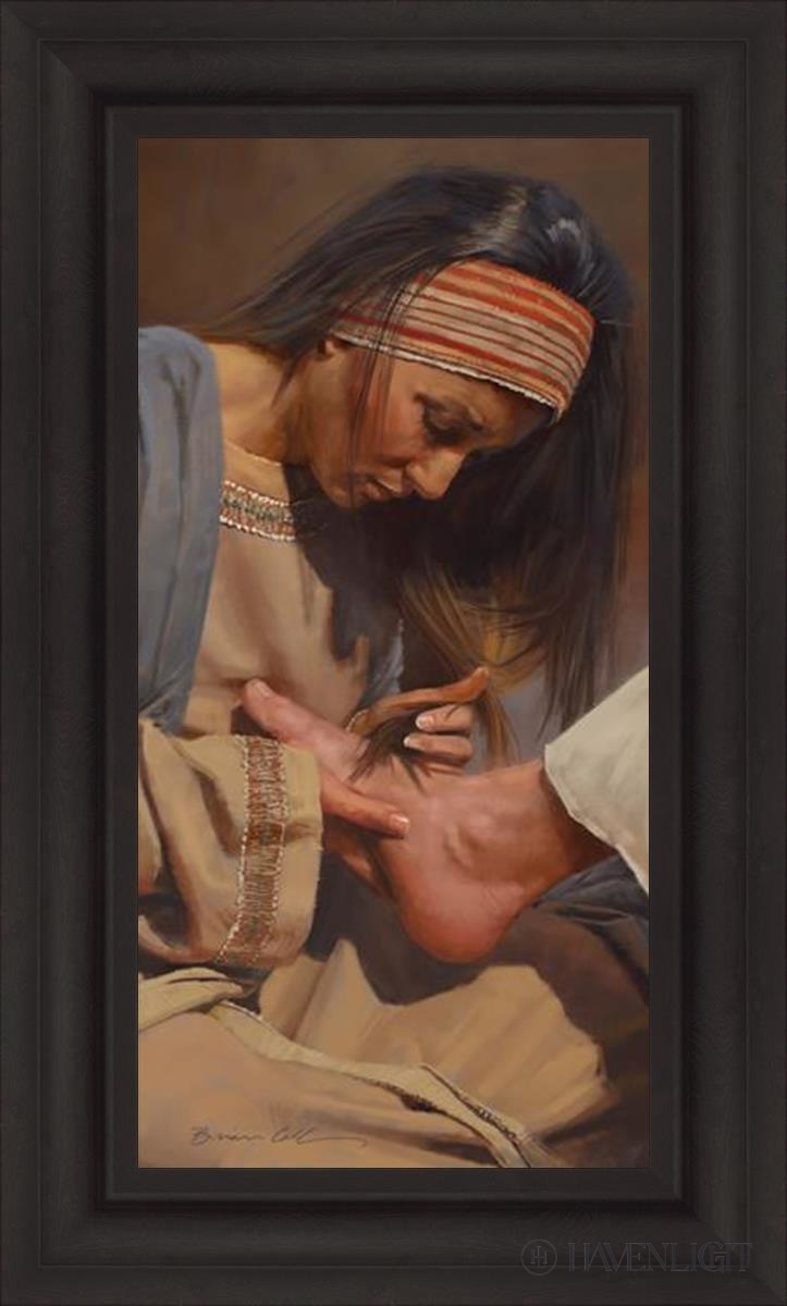 Serving The Master Open Edition Canvas / 15 X 30 Brown 22 3/4 37 Art