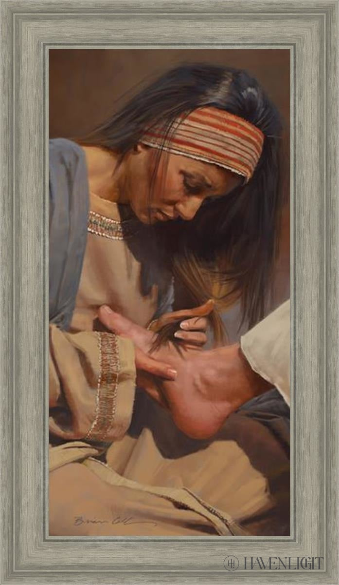 Serving The Master Open Edition Canvas / 15 X 30 Gray 20 3/4 35 Art