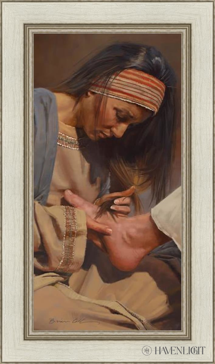 Serving The Master Open Edition Canvas / 15 X 30 Ivory 21 1/2 36 Art