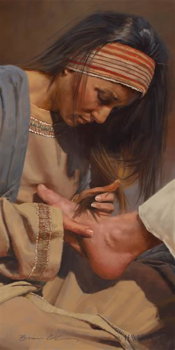 Serving The Master Open Edition Canvas / 15 X 30 Rolled In Tube Art