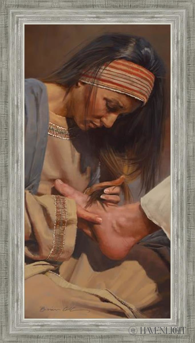 Serving The Master Open Edition Canvas / 15 X 30 Silver 19 3/4 34 Art