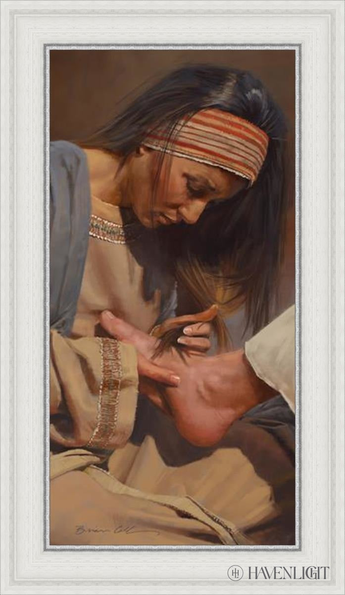 Serving The Master Open Edition Canvas / 15 X 30 White 20 3/4 35 Art