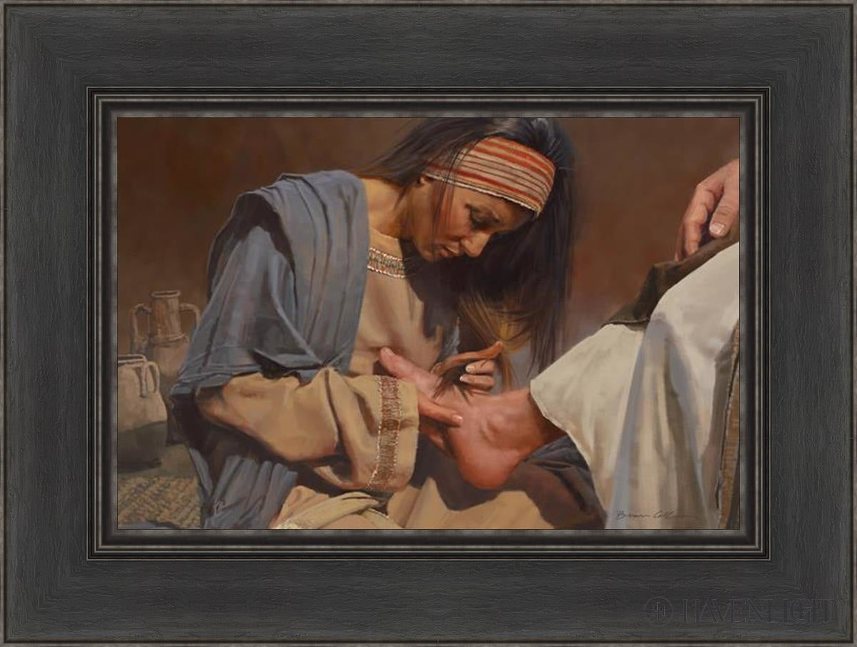 Serving The Master Open Edition Canvas / 18 X 12 Black 24 1/2 Art