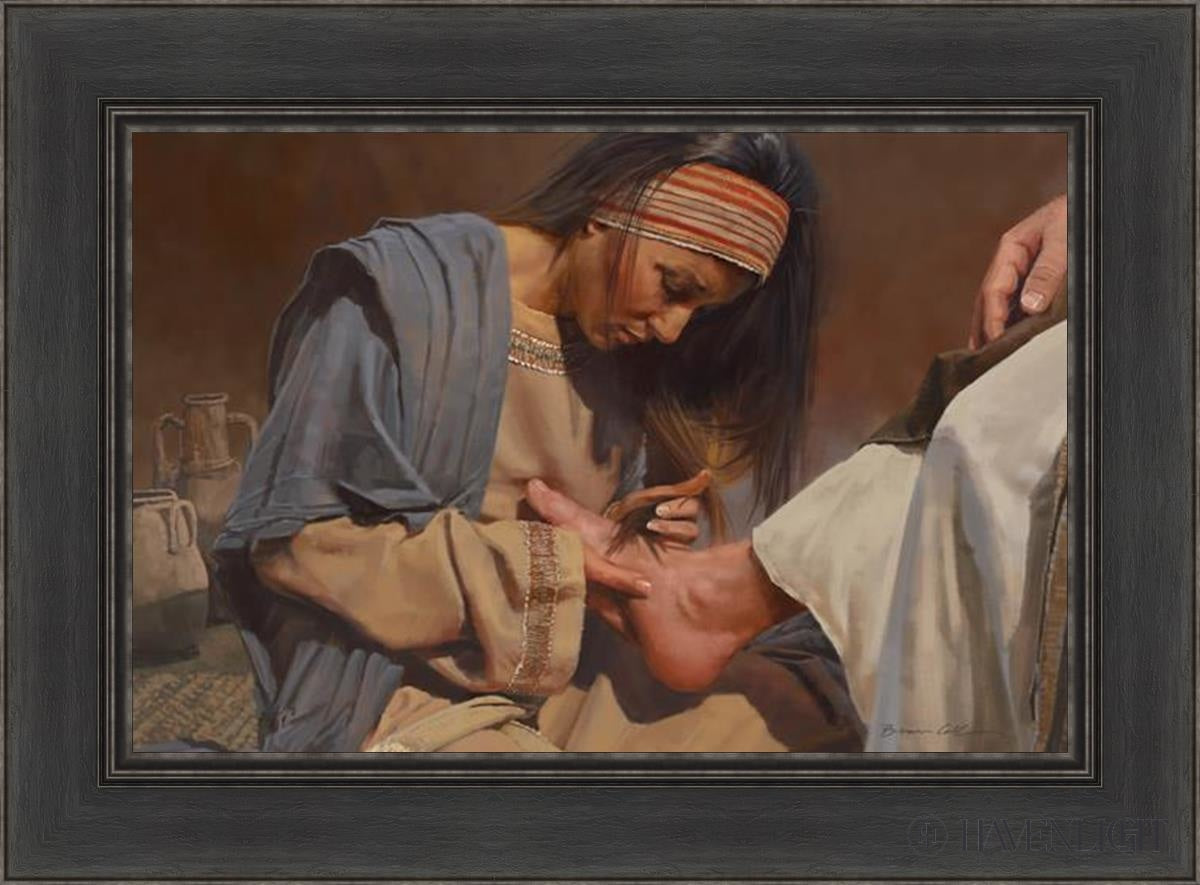 Serving The Master Open Edition Canvas / 24 X 16 Black 30 1/2 22 Art