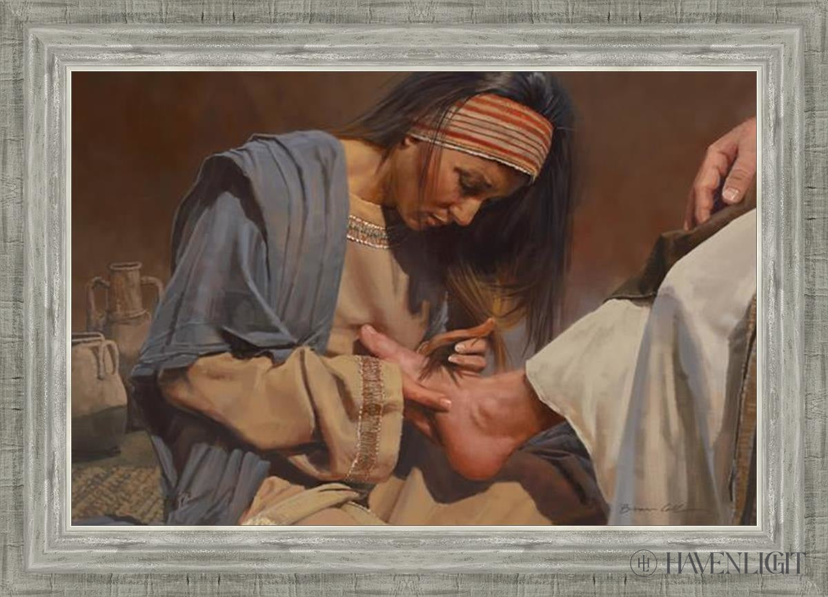 Serving The Master Open Edition Canvas / 24 X 16 Silver 28 3/4 20 Art