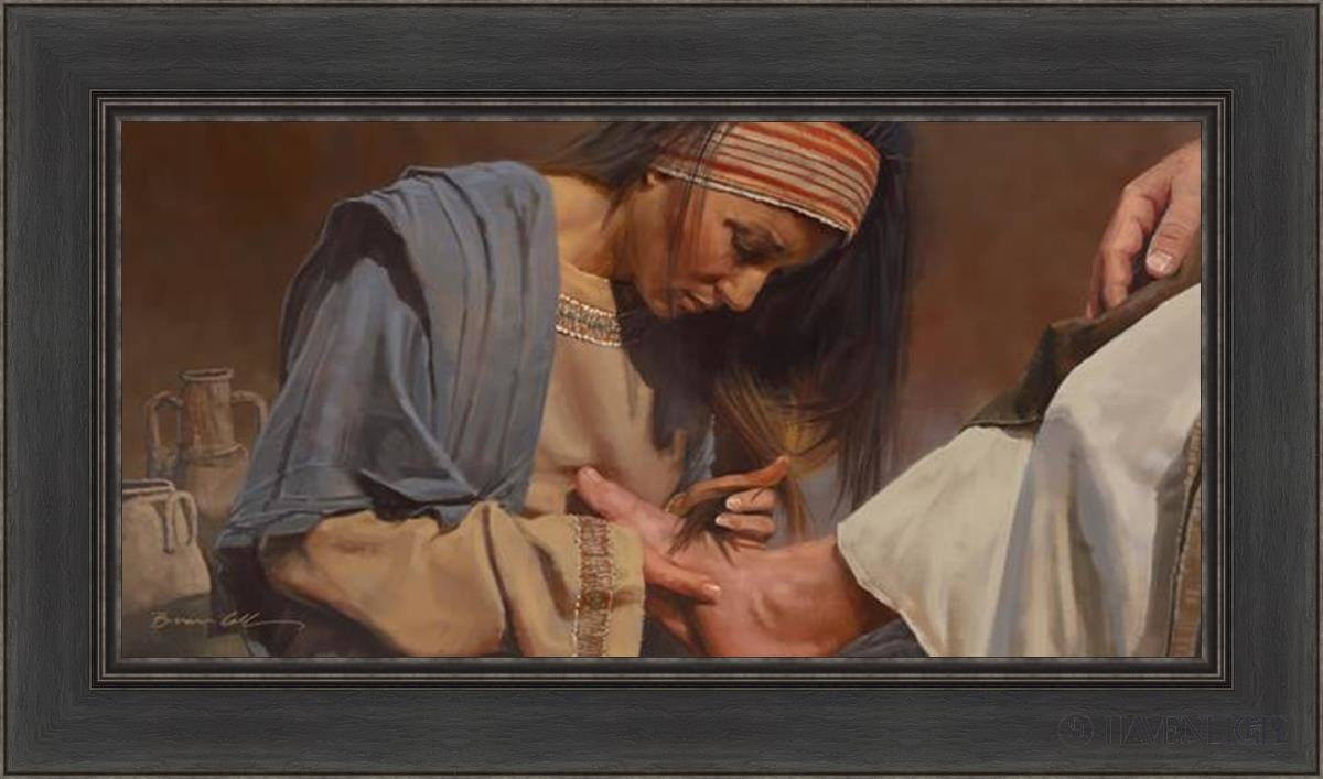 Serving The Master Open Edition Canvas / 30 X 15 Black 36 1/2 21 Art