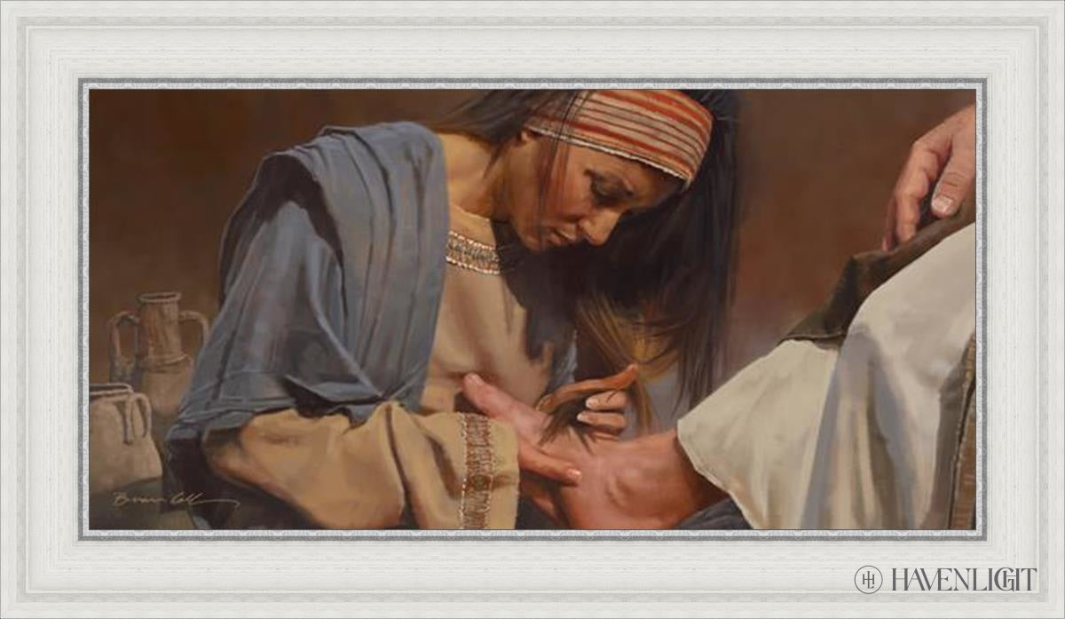 Serving The Master Open Edition Canvas / 30 X 15 White 35 3/4 20 Art