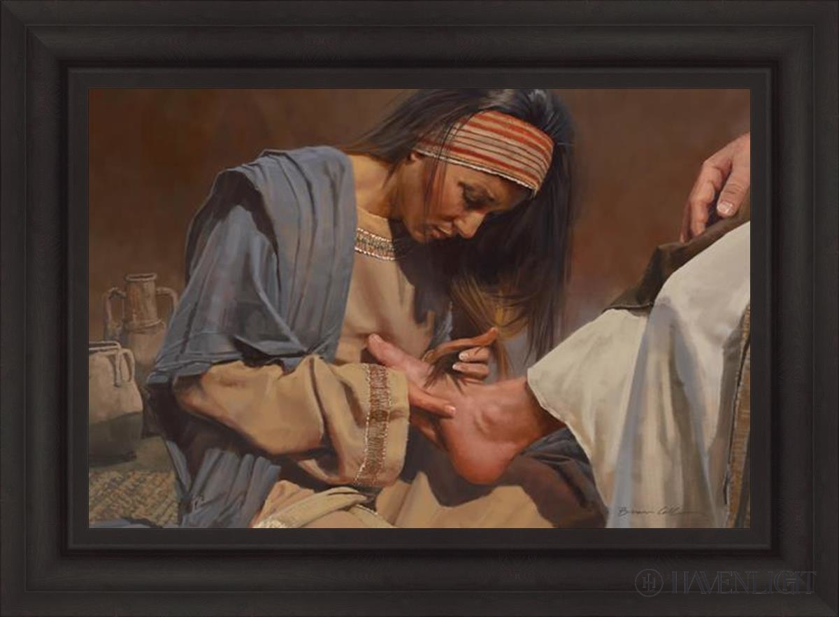 Serving The Master Open Edition Canvas / 30 X 20 Brown 37 3/4 27 Art