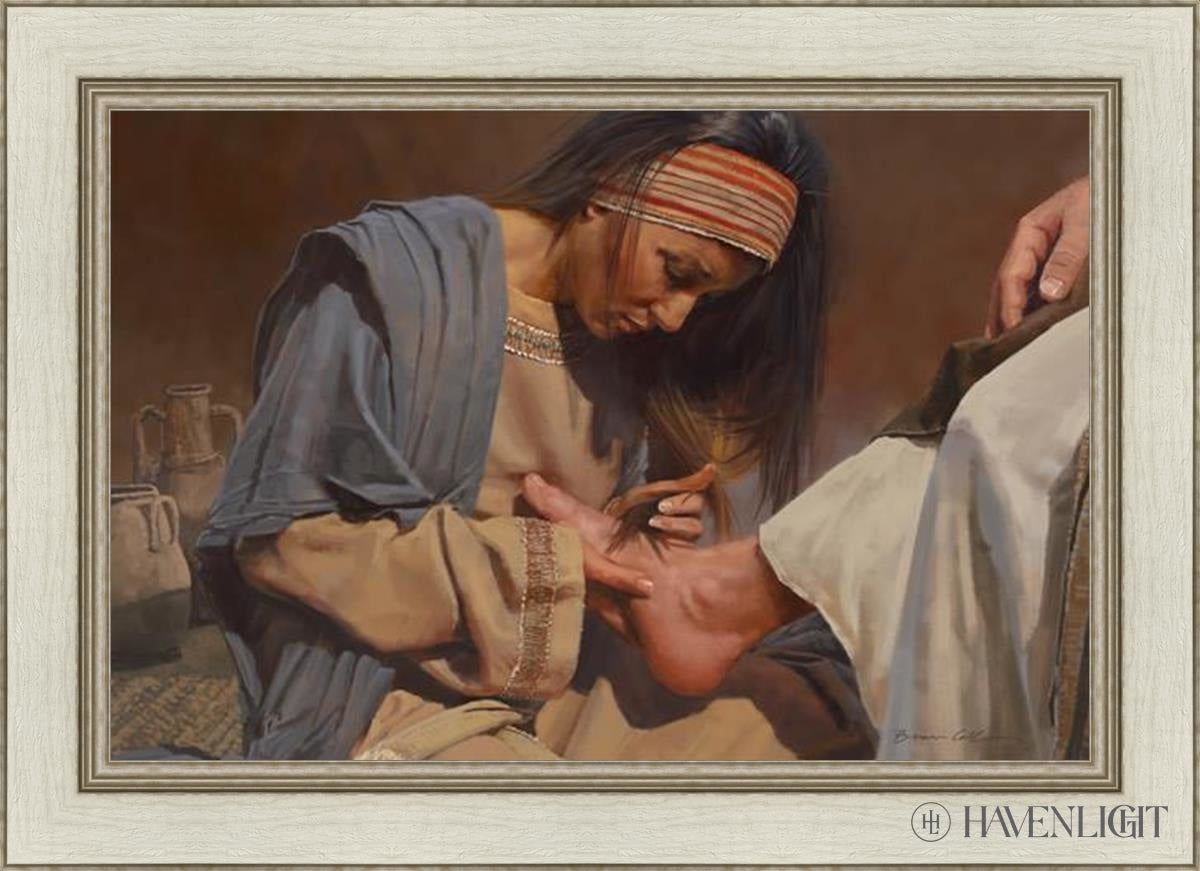 Serving The Master Open Edition Canvas / 30 X 20 Ivory 36 1/2 26 Art