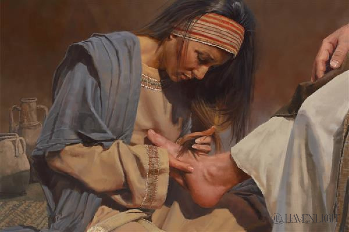 Serving The Master Open Edition Canvas / 30 X 20 Rolled In Tube Art