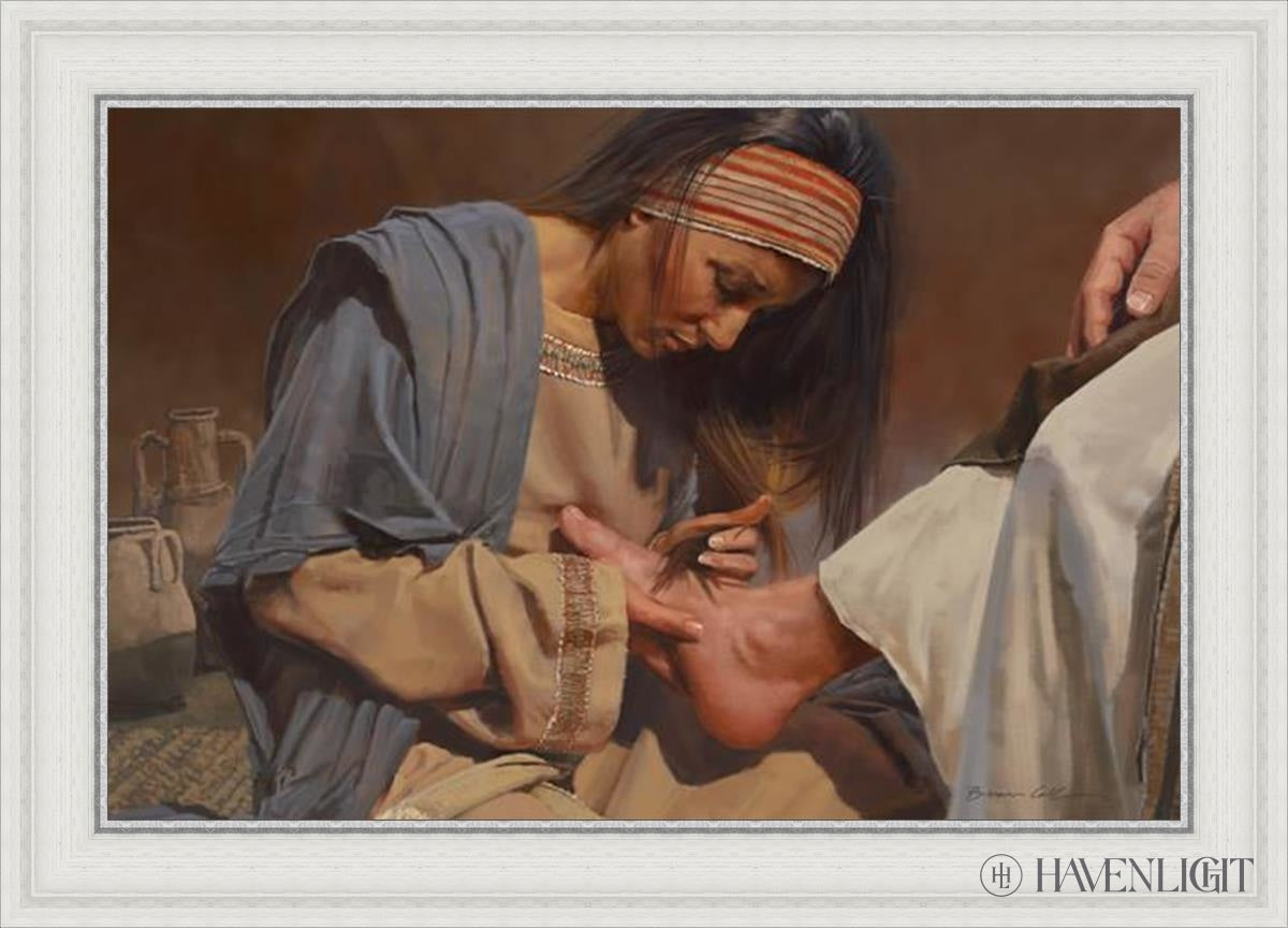 Serving The Master Open Edition Canvas / 30 X 20 White 35 3/4 25 Art