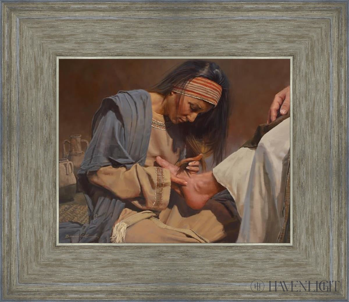 Serving The Master Open Edition Print / 10 X 8 Gray 14 3/4 12 Art