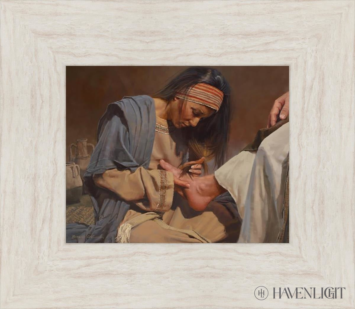 Serving The Master Open Edition Print / 10 X 8 Ivory 15 1/2 13 Art