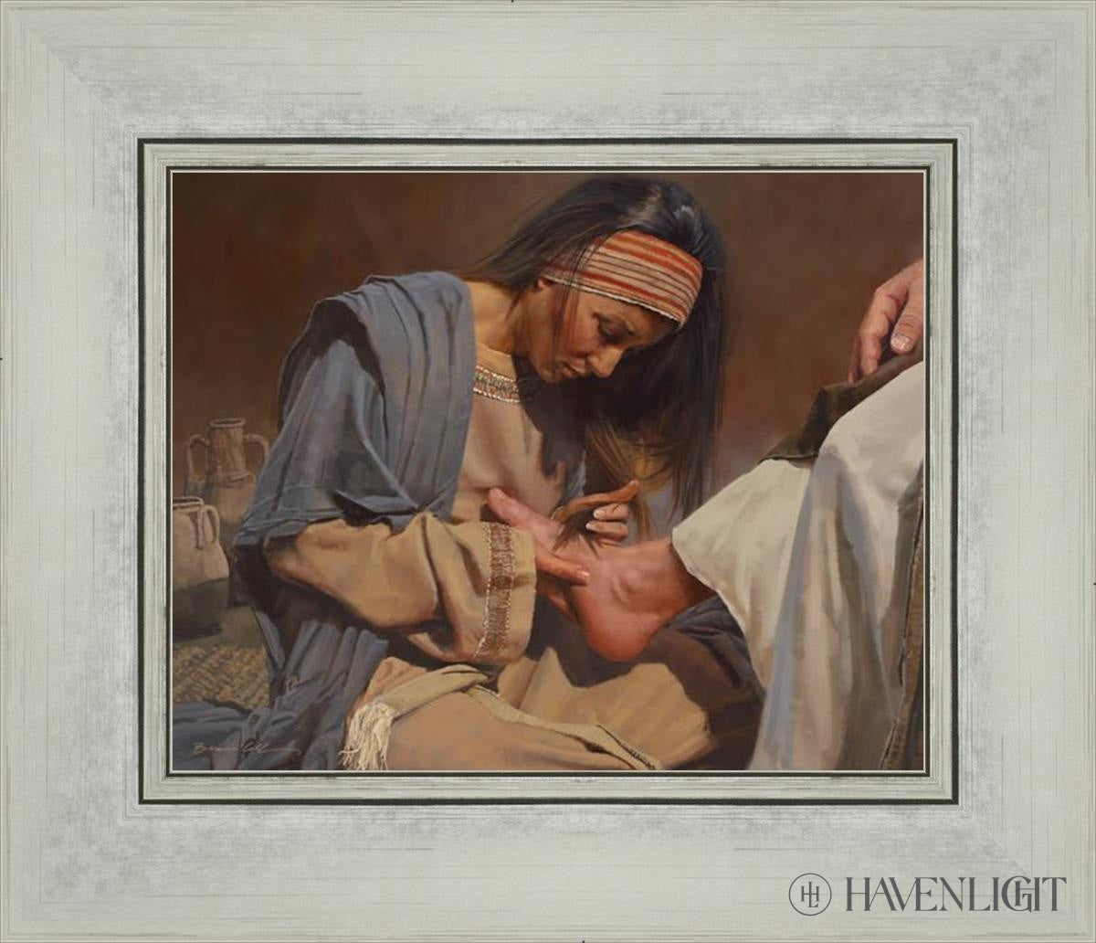 Serving The Master Open Edition Print / 10 X 8 Silver 14 1/4 12 Art