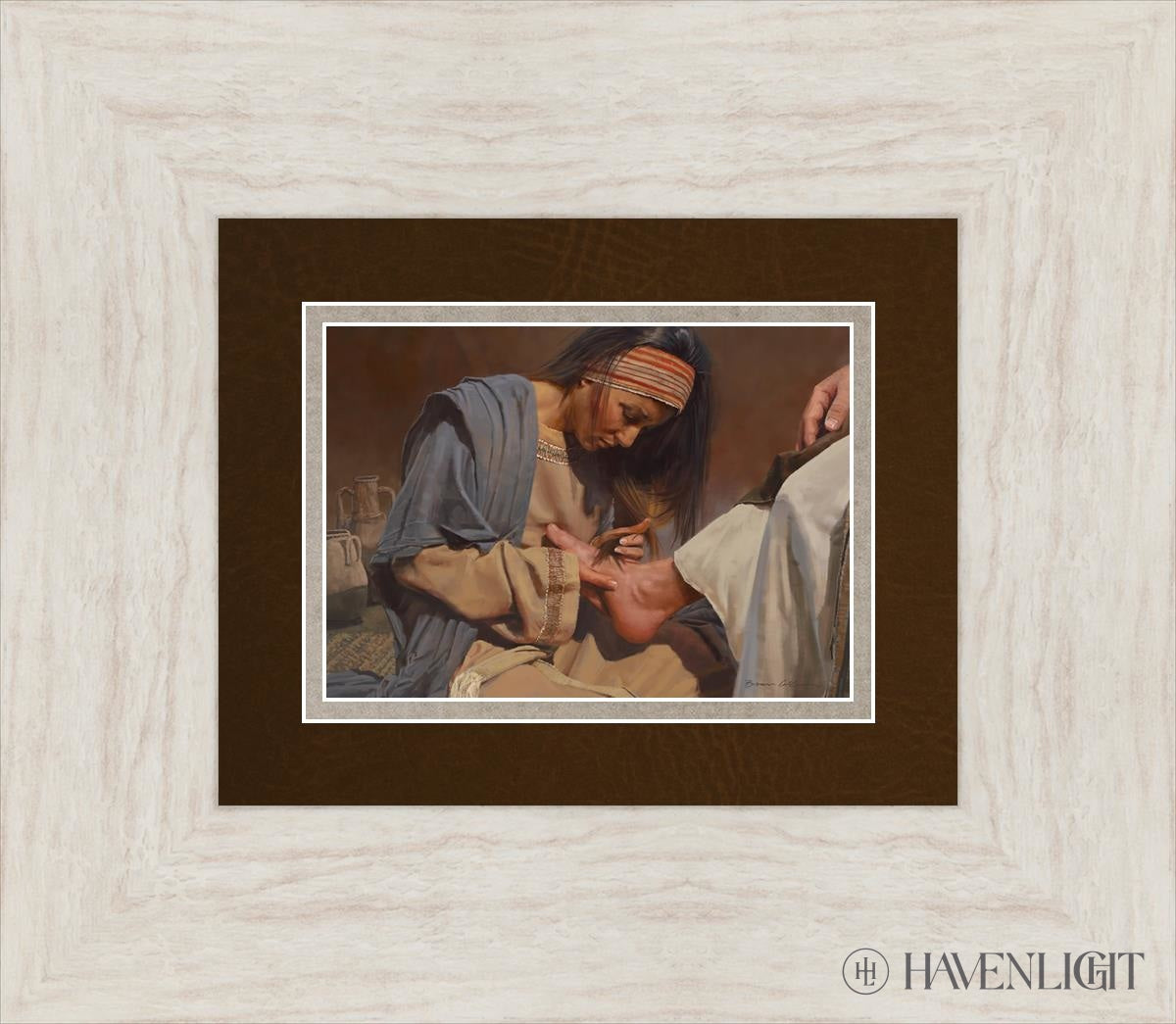 Serving The Master Open Edition Print / 7 X 5 Ivory 15 1/2 13 Art