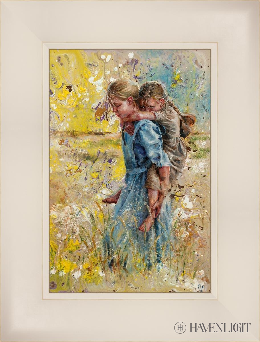 Sisters In Zion Open Edition Canvas / 12 X 18 Frame L 19 25 Art