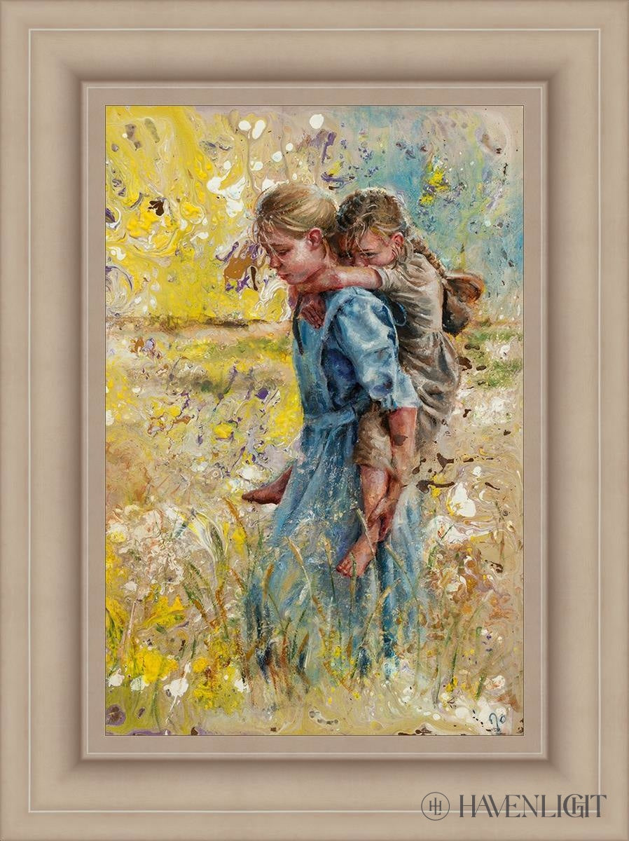 Sisters In Zion Open Edition Canvas / 16 X 24 Frame I 23 3/4 31 Art