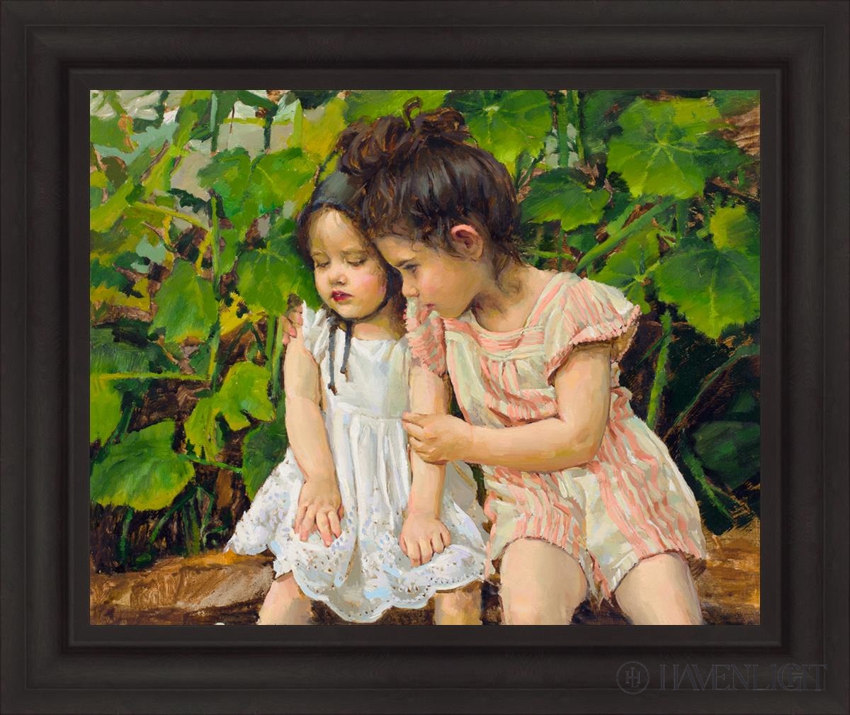 Sisters Open Edition Canvas / 30 X 24 Brown 37 3/4 31 Art