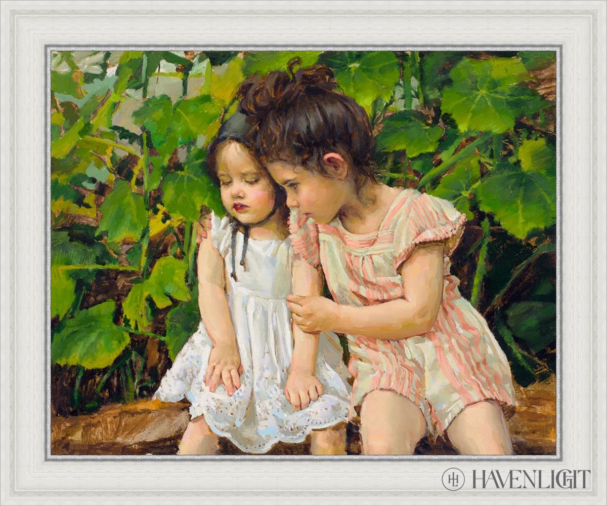 Sisters Open Edition Canvas / 30 X 24 White 35 3/4 29 Art