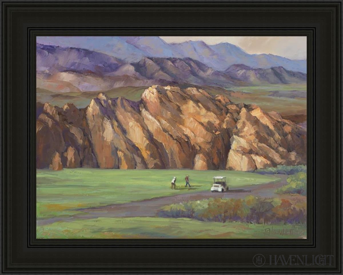 Sky Mountain Golf Course Open Edition Canvas / 30 X 22 1/2 Black 37 3/4 1/4 Art