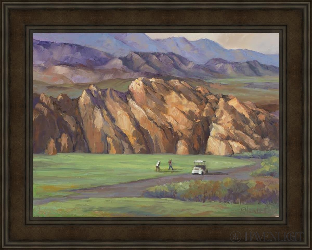 Sky Mountain Golf Course Open Edition Canvas / 30 X 22 1/2 Brown 37 3/4 1/4 Art